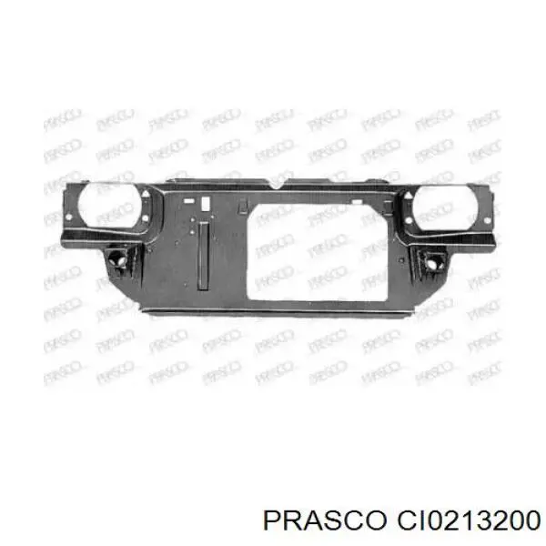 Suporte do radiador montado (painel de montagem de fixação das luzes) Citroen AX  ZA