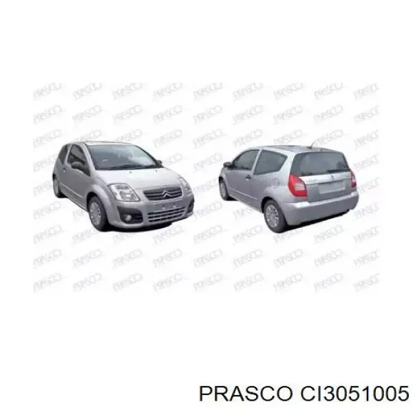 Compre 741655 Peugeot/Citroen Kit de suportes/ fixações do para-choque dianteiro
