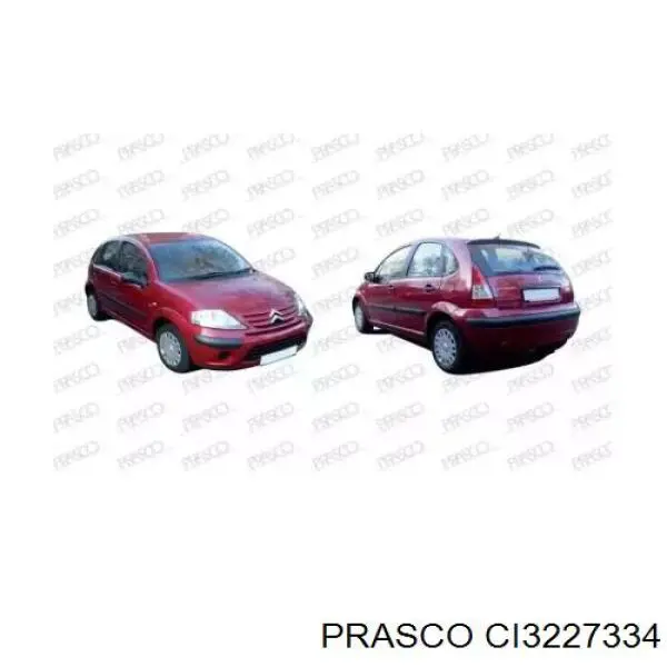 Espelho de retrovisão esquerdo Prasco CI3227334 preço, a partir de 176,61 USD