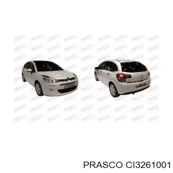 1609965980 Peugeot/Citroen Pára-choque dianteiro