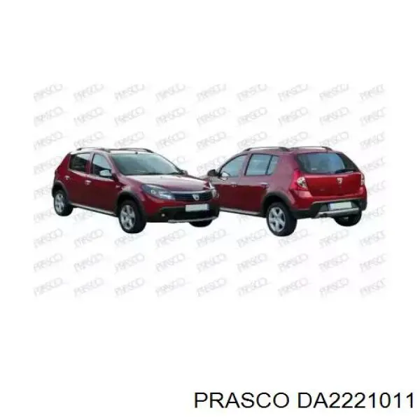 Compre DA2221011 Prasco Pára-choque dianteiro
