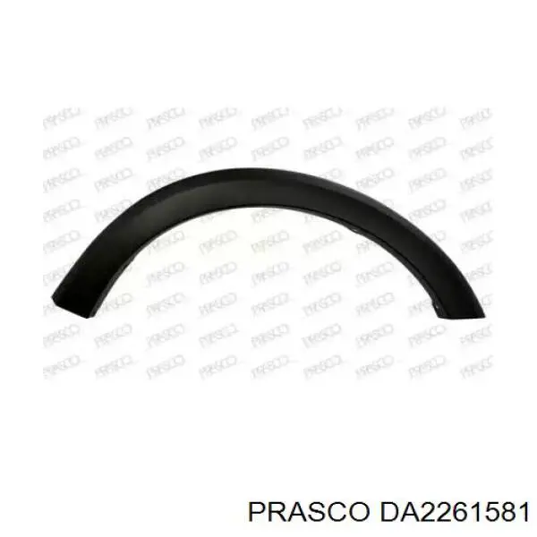 DA2261581 Prasco Expansor (placa sobreposta) de arco do pára-lama dianteiro direito