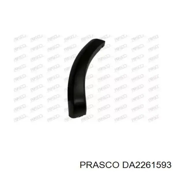 DA2261593 Prasco Expansor direito (placa sobreposta) de arco do pára-lama traseiro