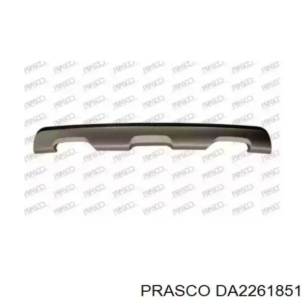 DA2261851 Prasco Spoiler do pára-choque traseiro
