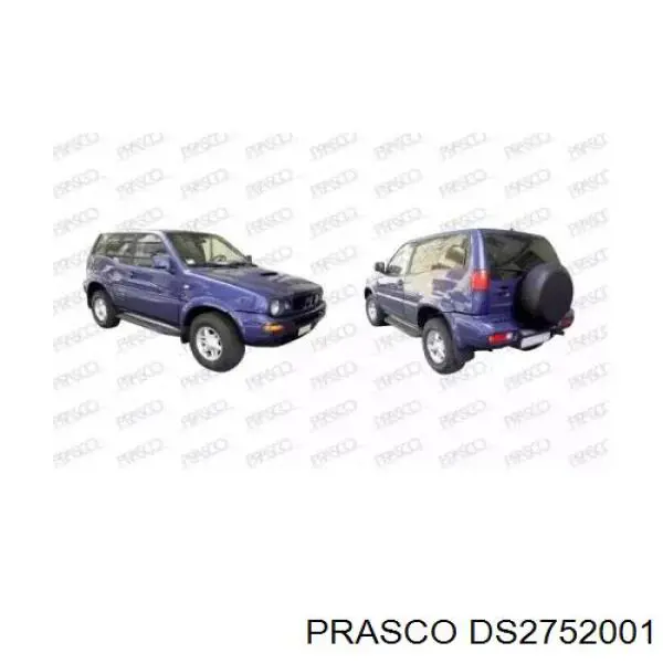 Compre 623107F Nissan/Infiniti Grelha do radiador