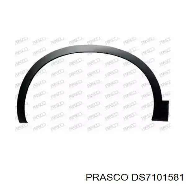 Expansor (placa sobreposta) de arco do pára-lama dianteiro direito 2759025 Polcar