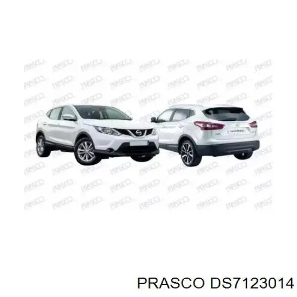 DS7123014 Prasco Pára-lama dianteiro esquerdo