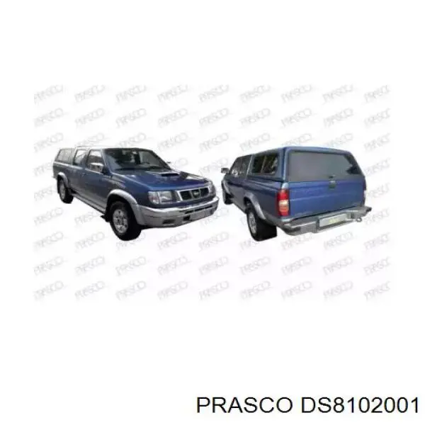 Compre DS8102001 Prasco Grelha do radiador