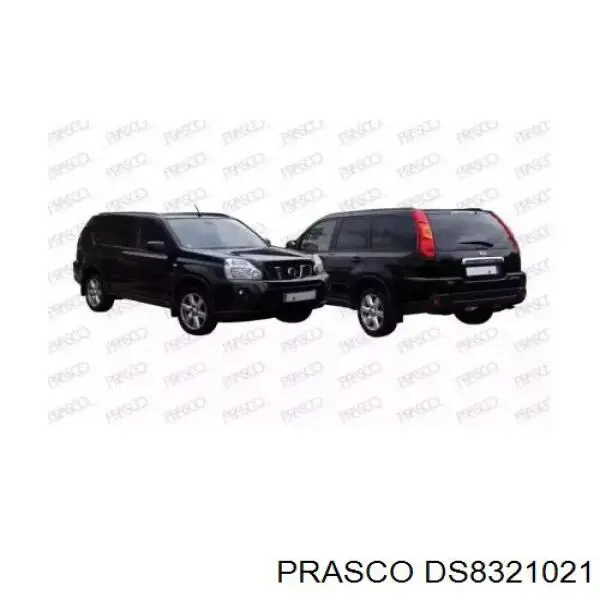 Pára-choque dianteiro Prasco DS8321021 preço, a partir de 329,20 USD