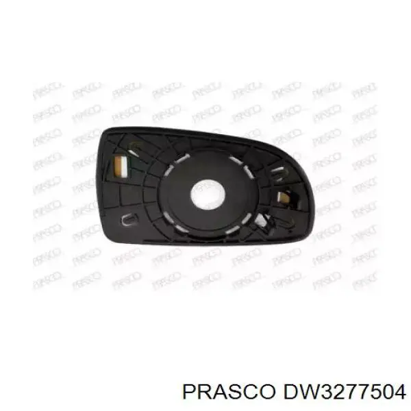 DW3277504 Prasco Elemento espelhado do espelho de retrovisão esquerdo
