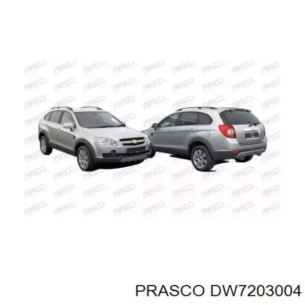 Pára-lama dianteiro esquerdo Prasco DW7203004 preço, a partir de 146,42 USD