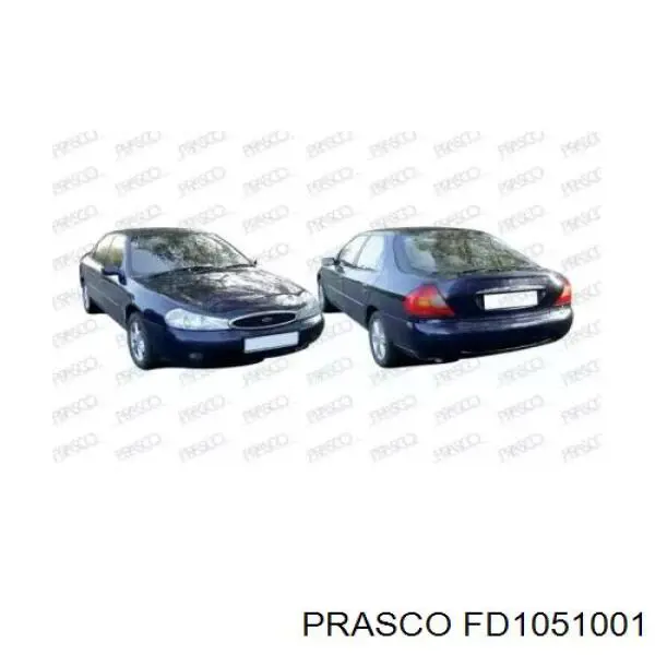 Pára-choque dianteiro FPS FP2554900 preço, a partir de 78,75 USD