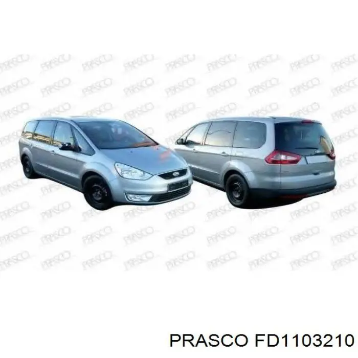 Suporte do radiador montado (painel de montagem de fixação das luzes) PFD30021A Signeda