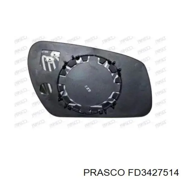 Compre 1379779 Ford Elemento espelhado do espelho de retrovisão esquerdo