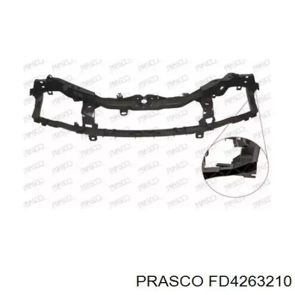 Compre 1375332 Ford Suporte do radiador montado (painel de montagem de fixação das luzes)