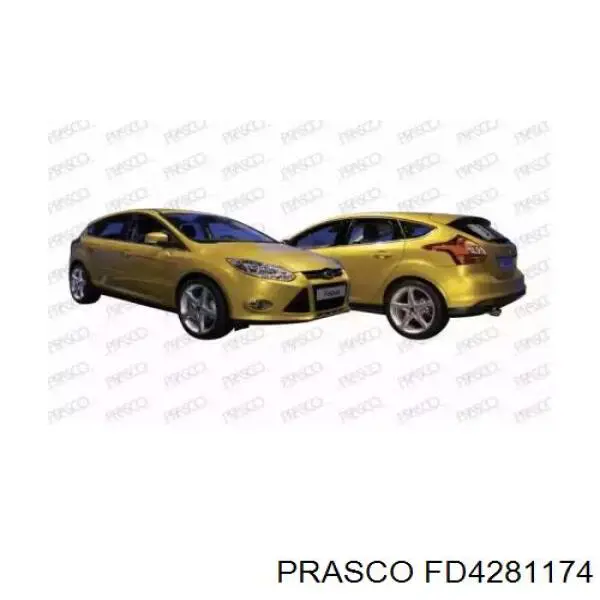Pára-choque traseiro, parte esquerda Ford 1719425 preço, a partir de 62,13 USD