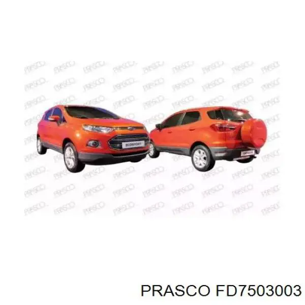 2177432 Ford Pára-lama dianteiro direito