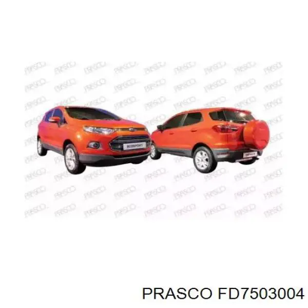2177434 Ford Pára-lama dianteiro esquerdo