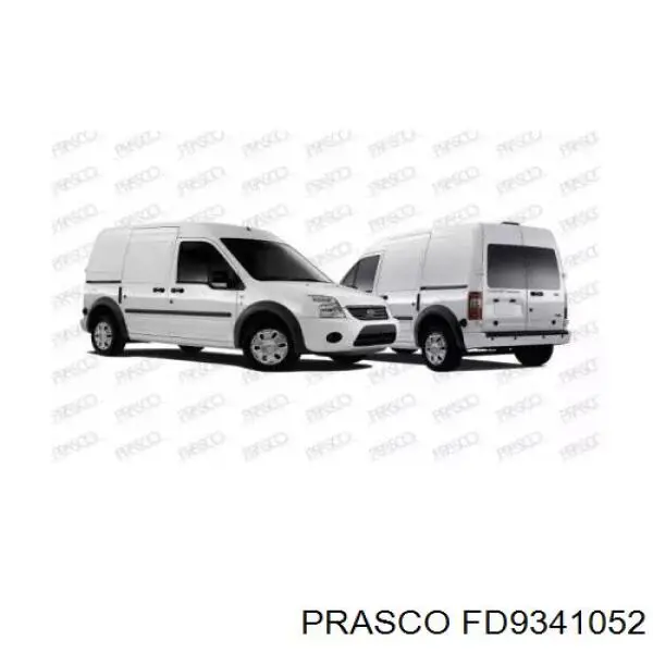 9T1617K823EA Ford Pára-choque traseiro