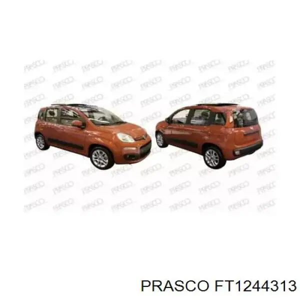 Luzes máximas direitas 51842914 Fiat/Alfa/Lancia