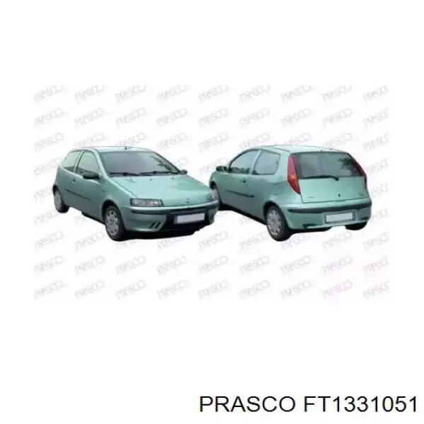 Compre FT1331051 Prasco Pára-choque traseiro