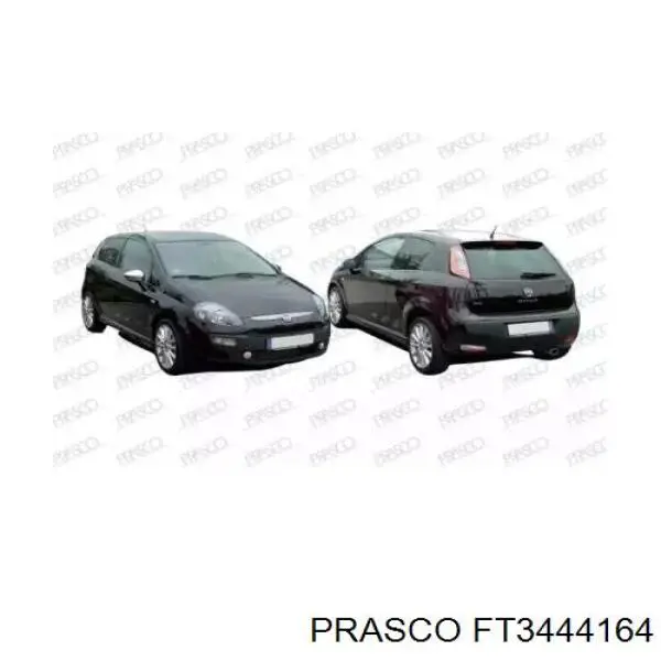 Lanterna traseira esquerda 6611946LUER Depo/Loro/Abakus