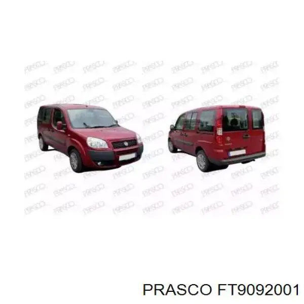 735482023 Fiat/Alfa/Lancia Grelha do radiador