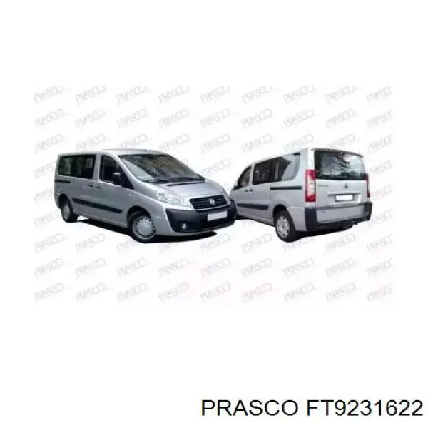 Compre FT9231622 Prasco Reforçador do pára-choque dianteiro
