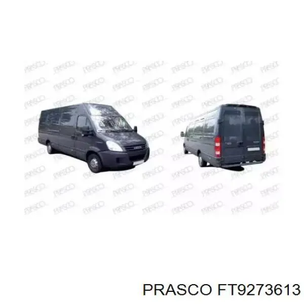 3802190 Iveco Guarda-barras direito do pára-lama dianteiro