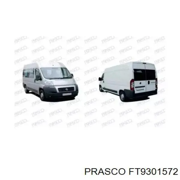 Compre 735423193 Fiat/Alfa/Lancia Placa sobreposta esquerda do pára-choque dianteiro