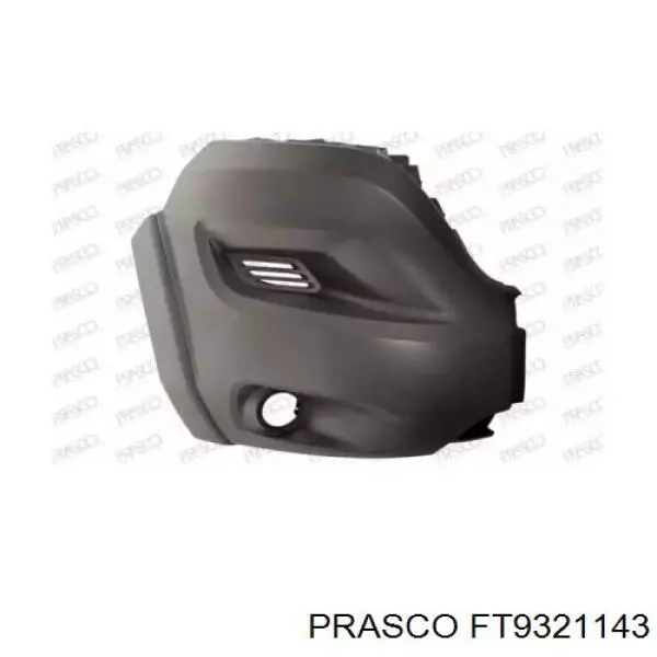 FT91006G Fast Pára-choque dianteiro, parte direita