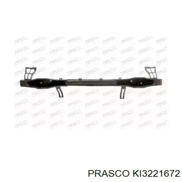 8663007000 Hyundai/Kia Reforçador do pára-choque traseiro
