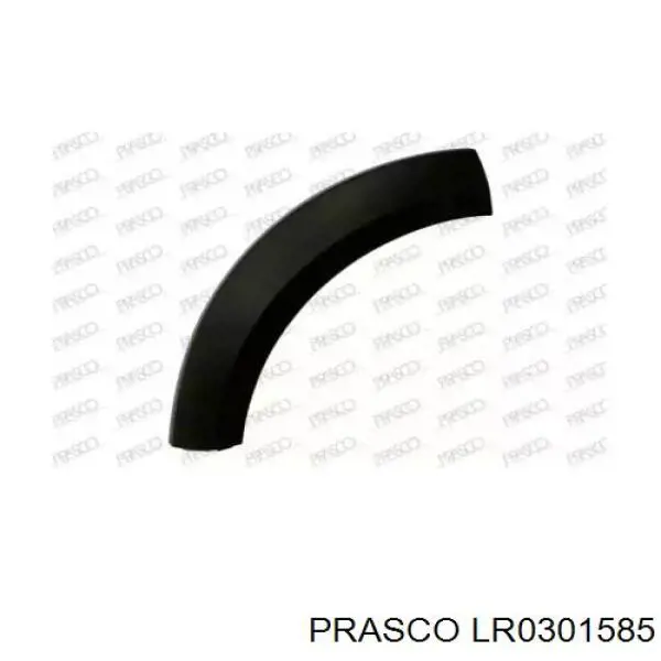LR010630 Land Rover Expansor esquerdo (placa sobreposta) de arco do pára-lama traseiro