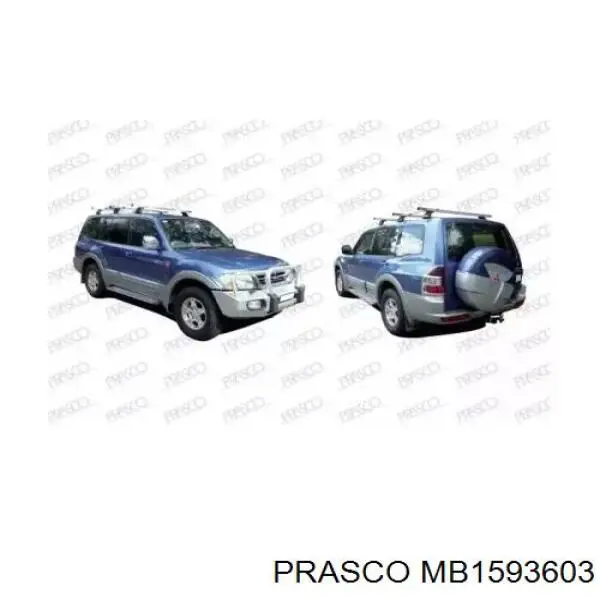 Compre MR508126 Mitsubishi Guarda-barras direito do pára-lama dianteiro
