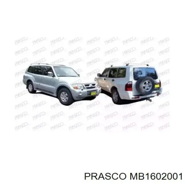Grelha do radiador Mitsubishi MN117202WA preço, a partir de 318,91 USD
