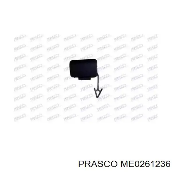 Compre ME0261236 Prasco Tampão dianteira do pára-choque do gancho de reboque