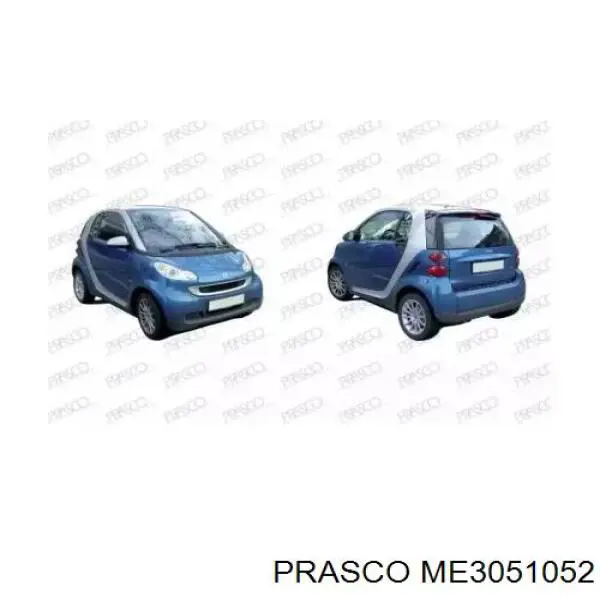Compre ME3051052 Prasco Pára-choque traseiro