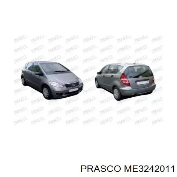 Grelha do radiador 1698800983 Mercedes