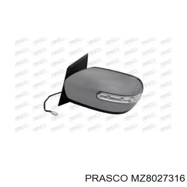 Espelho de retrovisão esquerdo para Mazda CX-7  ER