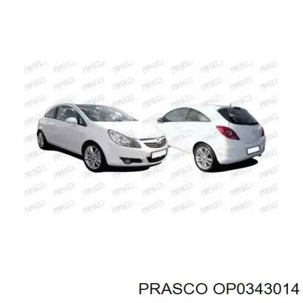 93189645 General Motors Pára-lama dianteiro esquerdo