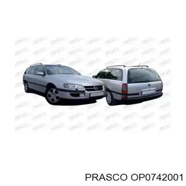 90491397 General Motors Grelha do radiador
