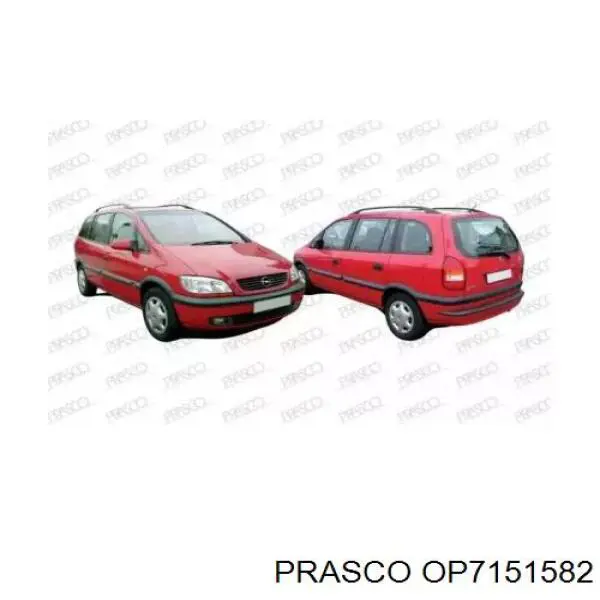 Compre 5560015 Polcar Moldura do pára-lama dianteiro esquerdo