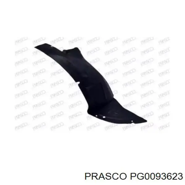 Compre 7136CY Peugeot/Citroen Guarda-barras direito dianteiro do pára-lama dianteiro