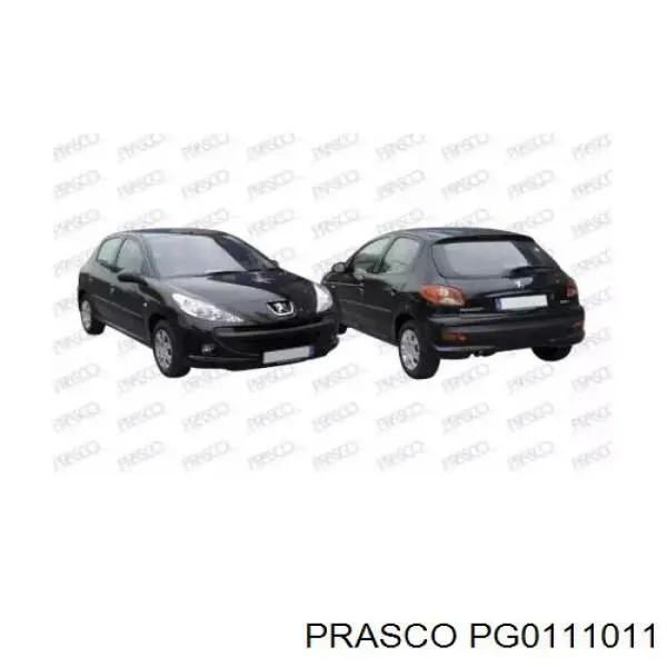 Pára-choque dianteiro Peugeot/Citroen 7401RY preço, a partir de 204,36 USD