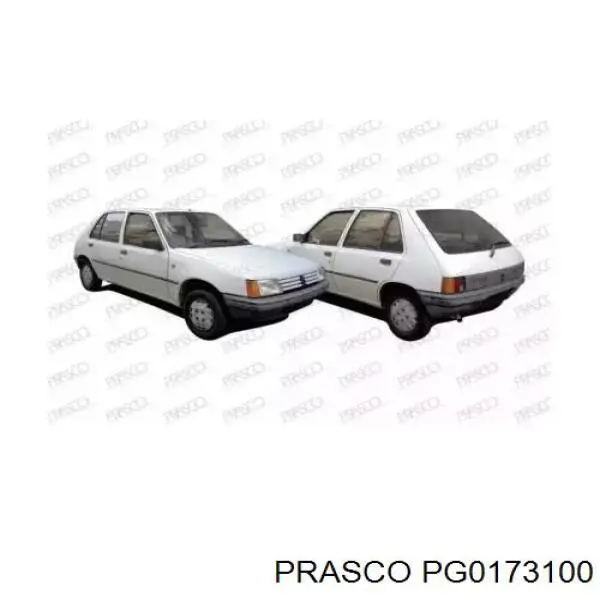 Capota Peugeot 205 II 20A, C