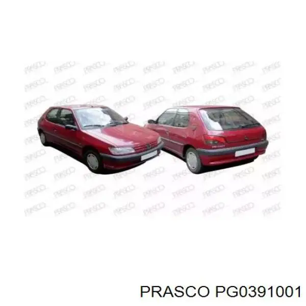 Compre 740196 Peugeot/Citroen Pára-choque dianteiro