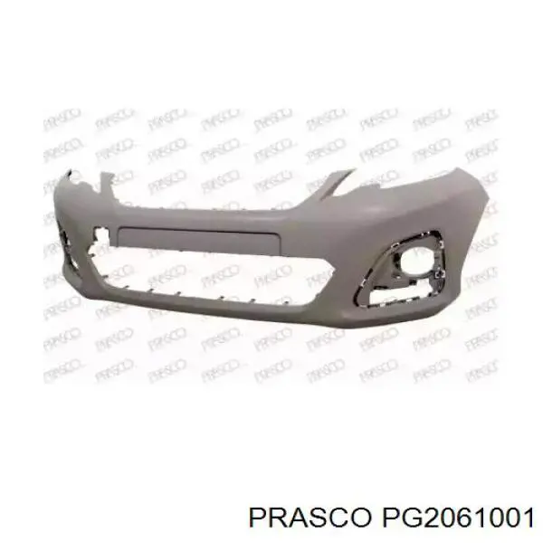 1612201580 Peugeot/Citroen Pára-choque dianteiro