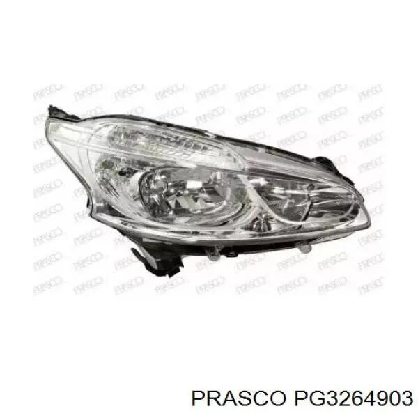 9802221780 Peugeot/Citroen Luz direita