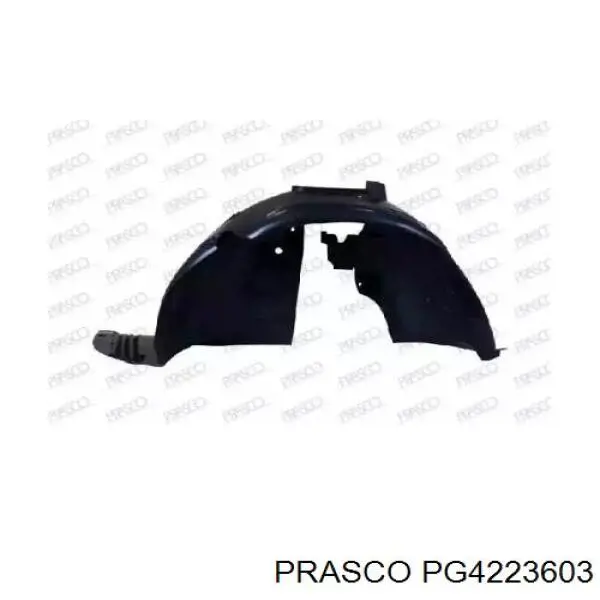 Compre 7136EN Peugeot/Citroen Guarda-barras direito do pára-lama dianteiro