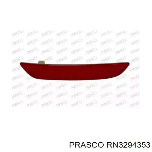265605789R Renault (RVI) Retrorrefletor (refletor) do pára-choque traseiro direito